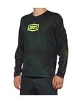 100% SPEEDLAB maillot de verano de manga larga - AIRMATIC LE - negro