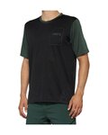 100% SPEEDLAB jersey de manga corta - RIDECAMP - negro/verde