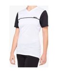 100% SPEEDLAB jersey de manga corta - RIDECAMP W - blanco/negro