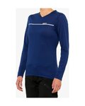 100% SPEEDLAB maillot de verano de manga larga - RIDECAMP W - azul