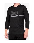 100% SPEEDLAB Maillot de manga 3/4 - AIRMATIC - negro