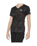 100% SPEEDLAB jersey de manga corta - AIRMATIC W - negro/marrón
