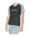 100% SPEEDLAB jersey de manga corta - AIRMATIC W - azul claro/negro