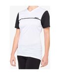 100% SPEEDLAB jersey de manga corta - RIDECAMP W - blanco/negro