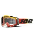 100% SPEEDLAB Gafas - RACECRAFT 2 - amarillo/negro/rojo