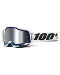 100% SPEEDLAB Gafas - RACECRAFT 2 - blanco/azul/negro/plateado