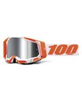 100% SPEEDLAB Gafas - RACECRAFT 2 - naranja/blanco/plateado