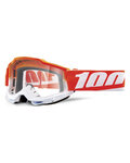 100% SPEEDLAB Gafas - ACCURI 2 - naranja/blanco