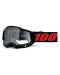 100% SPEEDLAB Gafas - ACCURI 2 - negro/rojo