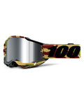 100% SPEEDLAB Gafas - ACCURI 2 - amarillo/marrón/verde/negro/plateado