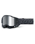 100% SPEEDLAB Gafas - ACCURI 2 - negro/blanco/plateado