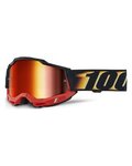 100% SPEEDLAB Gafas - ACCURI 2 - rojo/negro/amarillo