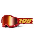 100% SPEEDLAB Gafas - ACCURI 2 - rojo/amarillo