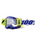 100% SPEEDLAB Gafas - ACCURI 2 FORECAST - azul/blanco/amarillo