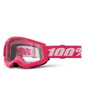 100% SPEEDLAB Gafas - STRATA 2 - rosa/blanco