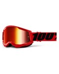 100% SPEEDLAB Gafas - STRATA 2 - rojo/negro