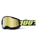 100% SPEEDLAB Gafas - STRATA 2 - negro/amarillo/dorado