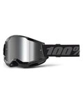 100% SPEEDLAB Gafas - STRATA 2 - negro/gris/plateado