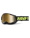 100% SPEEDLAB Gafas - STRATA 2 - negro/amarillo/dorado