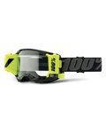 100% SPEEDLAB Gafas - STRATA 2 FORECAST - negro/gris/amarillo
