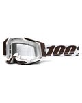 100% SPEEDLAB Gafas - RACECRAFT 2 - blanco/marrón