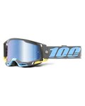100% SPEEDLAB Gafas - RACECRAFT 2 - gris/azul/amarillo