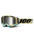 100% SPEEDLAB Gafas - RACECRAFT 2 - marrón/azul claro/negro/plateado