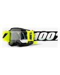 100% SPEEDLAB Gafas - ACCURI 2 JR FORECAST - negro/blanco/amarillo