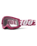 100% SPEEDLAB Gafas - STRATA 2 - rosa/blanco