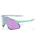 100% SPEEDLAB Gafas - HYPERCRAFT XS - púrpura/verde claro