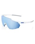 100% SPEEDLAB Gafas - RACETRAP 3.0 - blanco/azul
