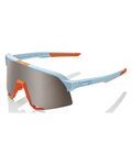 100% SPEEDLAB Gafas - S3™ - azul claro/naranja/plateado