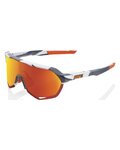 100% SPEEDLAB Gafas - S2 - gris/blanco/rojo