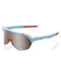100% SPEEDLAB Gafas - S2 - azul claro/naranja/plateado