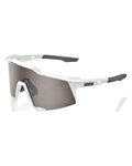 100% SPEEDLAB Gafas - SPEEDCRAFT - blanco/plateado