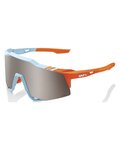 100% SPEEDLAB Gafas - SPEEDCRAFT - naranja/azul claro/plateado