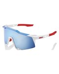 100% SPEEDLAB Gafas - SPEEDCRAFT - TOTAL ENERGIES TEAM - blanco/rojo/azul