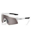 100% SPEEDLAB Gafas - SPEEDCRAFT XS - blanco/plateado