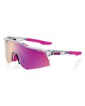 100% SPEEDLAB Gafas - SPEEDCRAFT XS - transparente/púrpura
