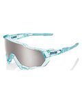 100% SPEEDLAB Gafas - SPEEDTRAP - verde claro/plateado