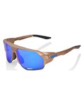 100% SPEEDLAB Gafas - NORVIK™ - marrón/azul