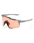 100% SPEEDLAB Gafas - SPEEDCRAFT - gris/naranja
