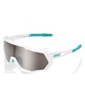 100% SPEEDLAB Gafas - SPEEDTRAP - BORA-HANSGROHE TEAM - blanco/plateado