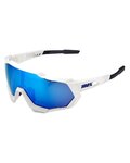 100% SPEEDLAB Gafas - SPEEDTRAP - blanco/azul