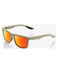 100% SPEEDLAB Gafas - BLAKE - beige/rojo