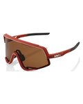 100% SPEEDLAB Gafas - GLENDALE - granate/marrón