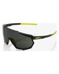 100% SPEEDLAB Gafas - RACETRAP - negro/amarillo
