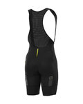 ALÉ pantalones cortos de tirantes - ALÉ R-EV1 VELOCITY HD RACE - negro