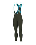 ALÉ pantalones largos con tirantes - K-ATMO 2.0 KLIMATIK - verde