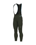 ALÉ pantalones largos con tirantes - K-TOUR KLIMATIK - verde